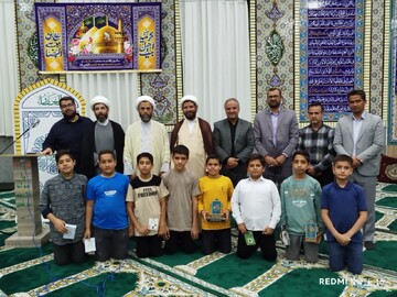 مراسم اختتامیه طرح زندگی با آیه ها در بردسکن 