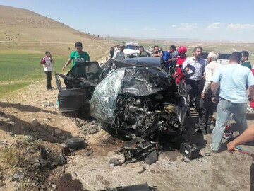 حادثه رانندگی در جاده سرچم ۴ کشته برجای گذاشت