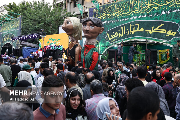 جشن امام رضایی ها