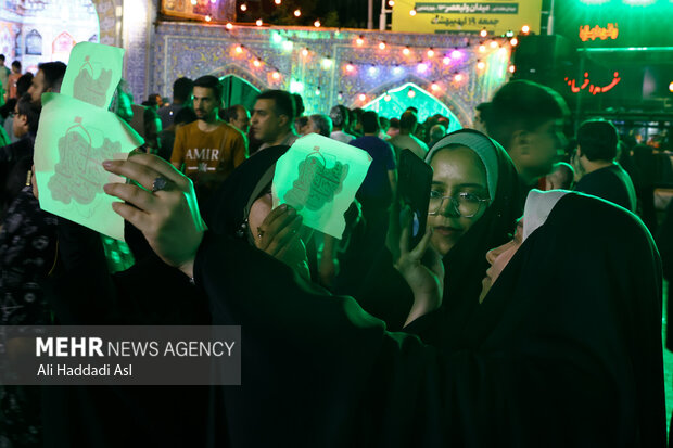 جشن امام رضایی ها