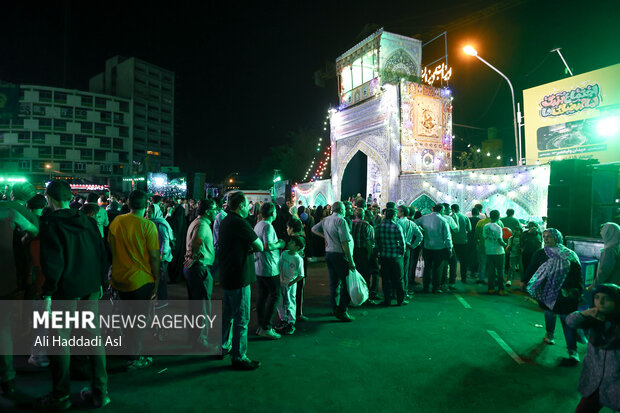 جشن امام رضایی ها
