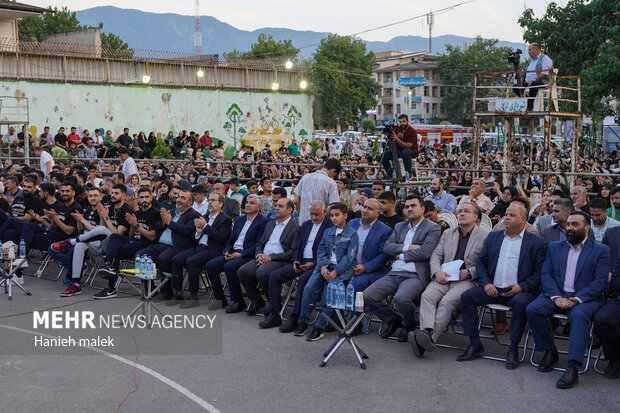 جشن ولادت امام رضا(ع) و تیم بسکتبال شهرداری گرگان