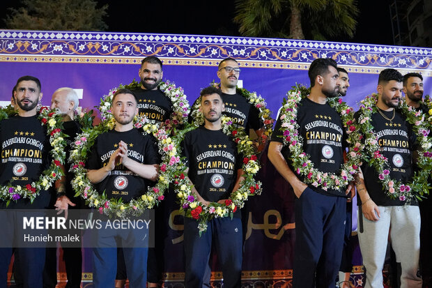 جشن ولادت امام رضا(ع) و تیم بسکتبال شهرداری گرگان