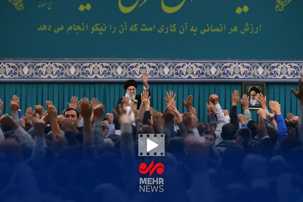 گرامیداشت اقدامات شهید رئیسی توسط رهبر انقلاب در دیدار با کارگران