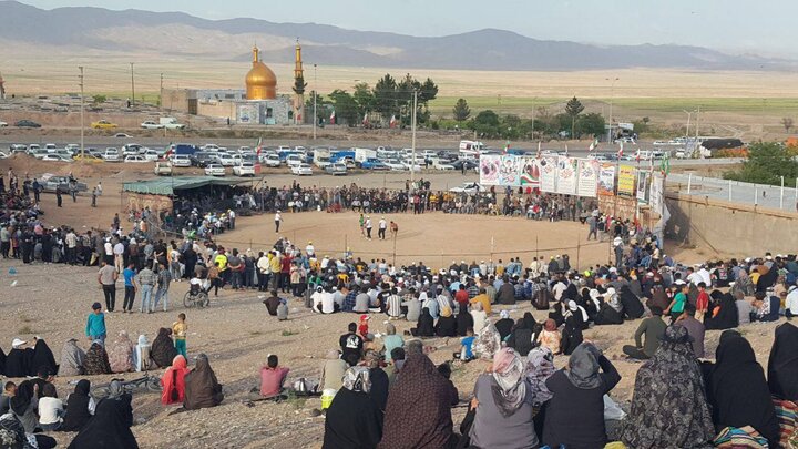 برگزاری کشتی باچوخه در آلماجق