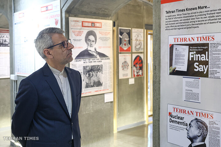 ‘ Tehran Times reports…’ exhibition offers glimpse into 46 years of Iranian history