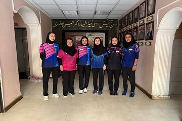 دختران پینگ‌پنگ‌باز در اردوی جهانی