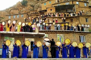 طنین عرفان در بهشت پلکانی؛ پالنگان میزبان جشن باشکوه هزار دف می‌شود