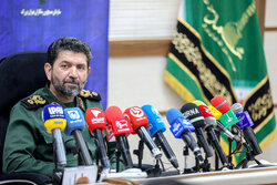 نشست خبری فرمانده سپاه محمد رسول‌الله (ص) تهران بزرگ