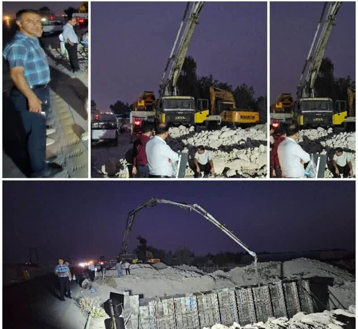 اجرای ۲ پروژه عمرانی بزرگ در دوراهک اجرای ۲ پروژه عمرانی بزرگ در دوراهک