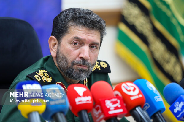 نشست خبری فرمانده سپاه محمد رسول‌الله (ص) تهران بزرگ