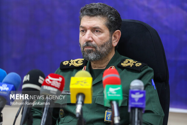 نشست خبری فرمانده سپاه محمد رسول‌الله (ص) تهران بزرگ