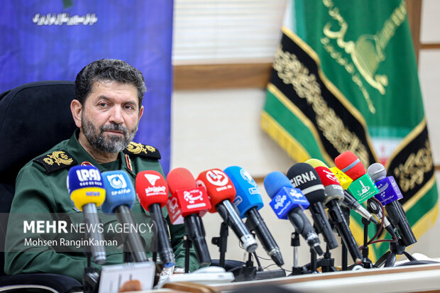 نشست خبری فرمانده سپاه محمد رسول‌الله (ص) تهران بزرگ