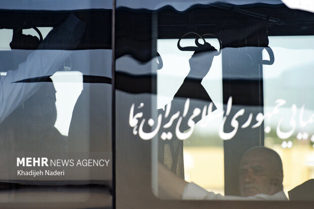 اعزام زائرين سرزمین وحی از فرودگاه اصفهان