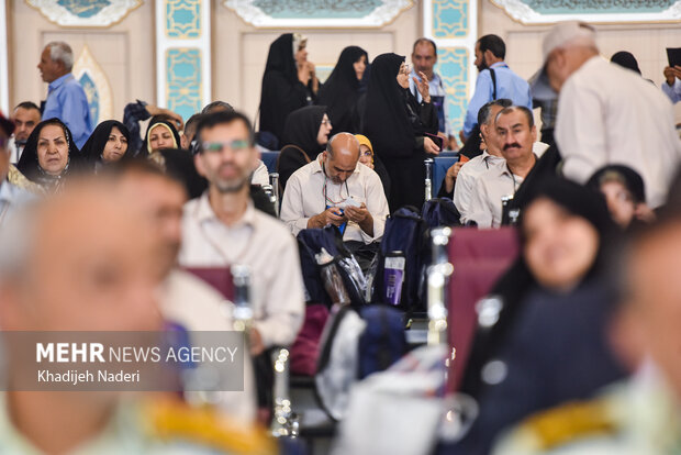 اعزام زائرين سرزمین وحی از فرودگاه اصفهان