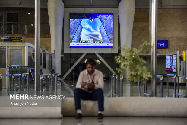 اعزام زائرين سرزمین وحی از فرودگاه اصفهان