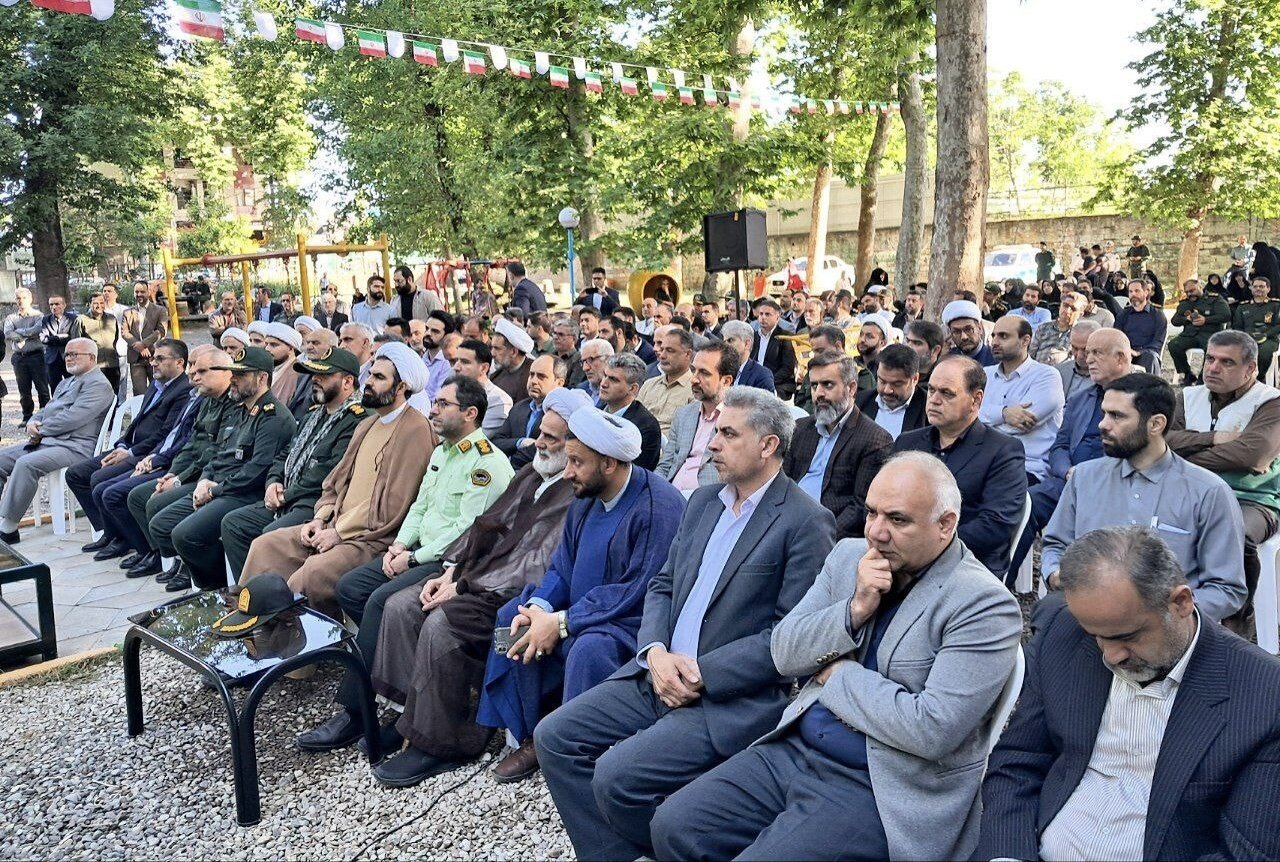 یادمان شهید گمنام فومن افتتاح شد