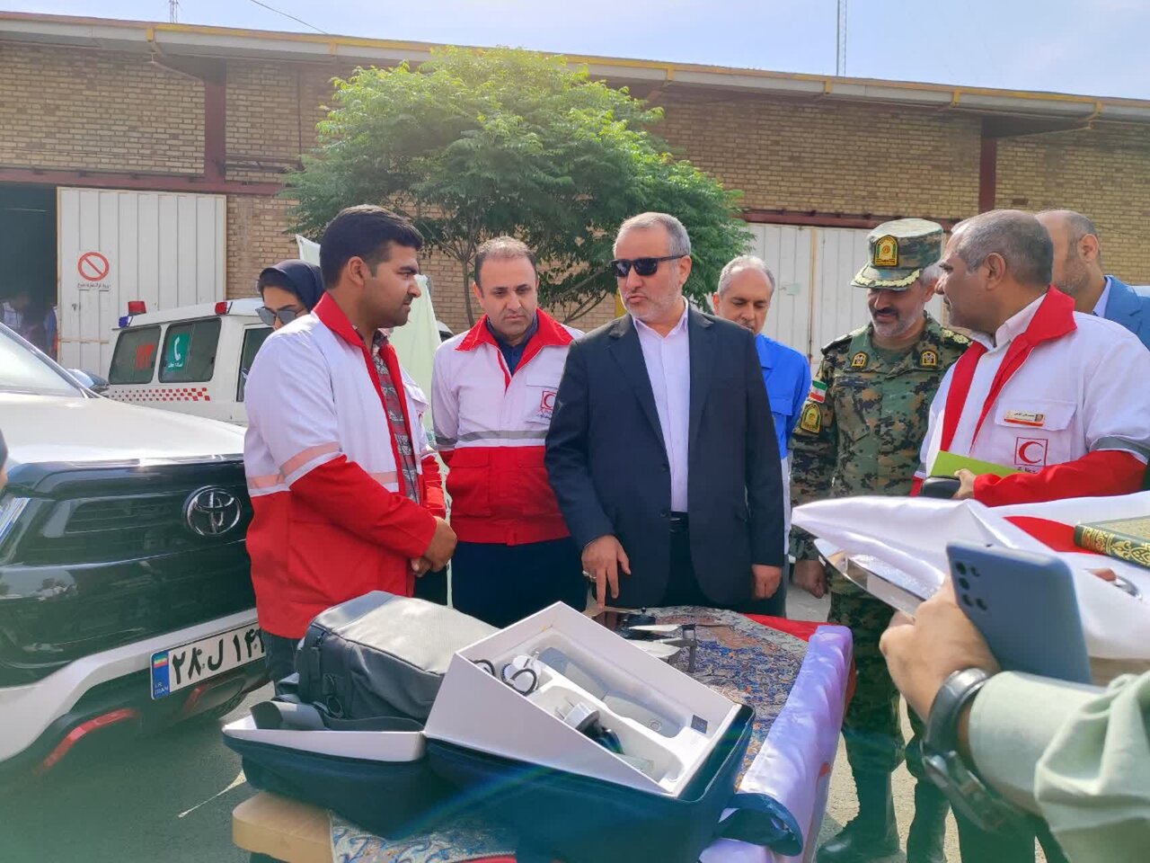 هلال،احمر،خراسان،جنوبي،استاندار،هاشمي،فعاليت،تصادفات،كاهش،هم ...