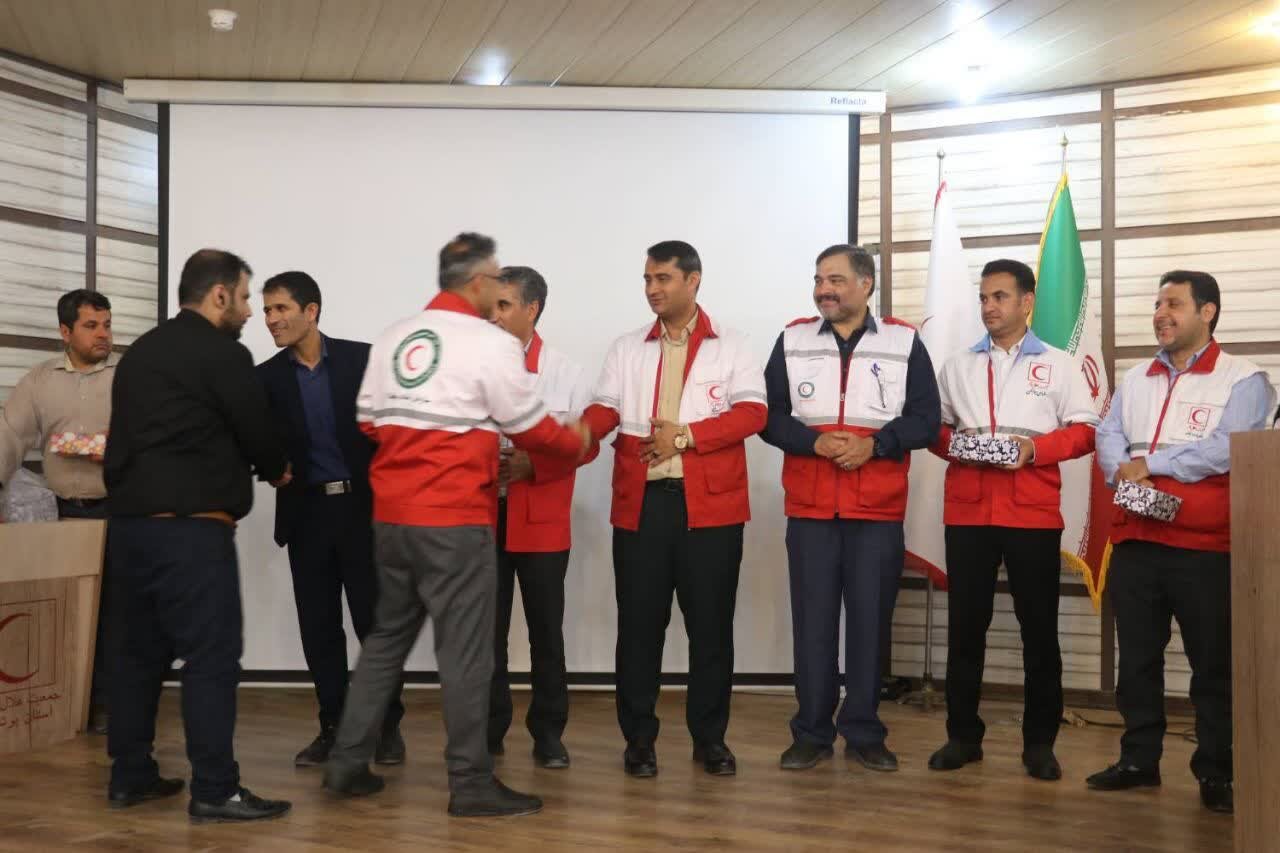 مربیان هلال‌احمر استان بوشهر تجلیل شدند