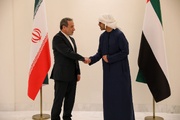وزير الخارجية الايراني يلتقي نظيره الاماراتي