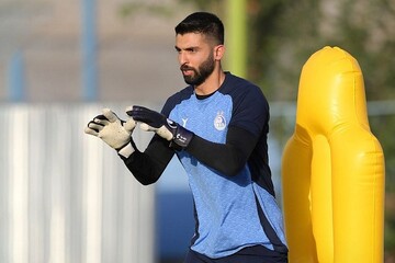 غیبت احتمالی حسینی؛ دروازه‌بان جوان به دنبال سومین کلین شیت