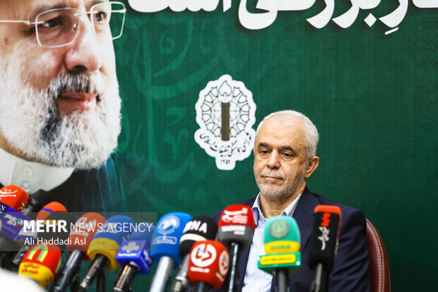 نشست خبری اعلام برنامه های ستاد بزرگداشت شهید رئیسی و شهدای خدمت