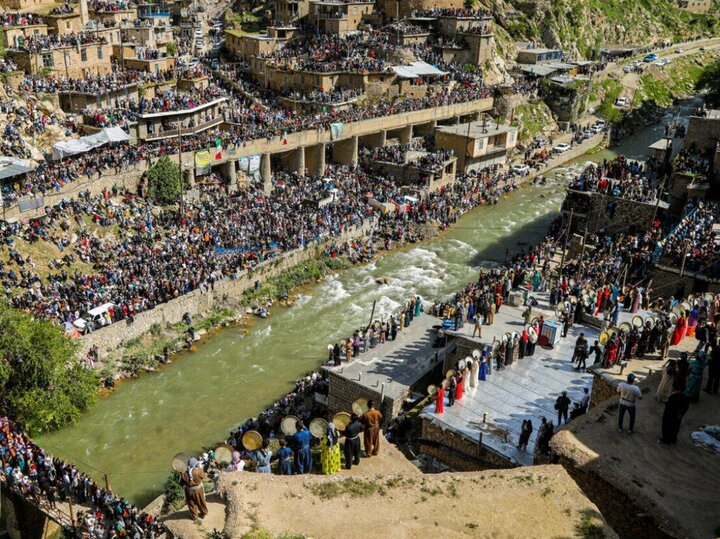 طنین رویداد «هزار دف» در پالنگان پیچید