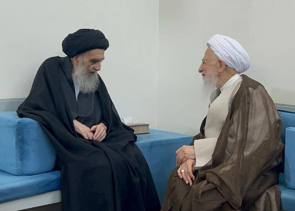 العظمي،حضرت،علميه،آملي،جوادي،سيستاني،قرآن،نمودند،حوزه،عراق،تسنيم