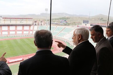 بازدید معاون اول رئیس جمهور از مجموعه ورزشی یادگار امام(ره) تبریز