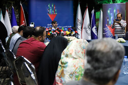 Press conference of 18th Intl. Resistance Film Festival