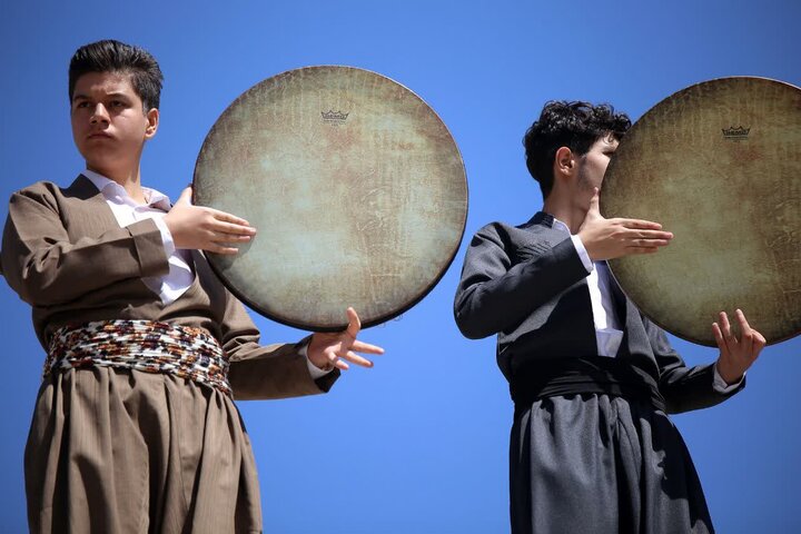 طنین رویداد «هزار دف» در پالنگان پیچید