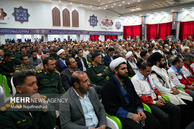 آئین تکریم و معارفه فرمانده سپاه فتح کهگیلویه و بویراحمد