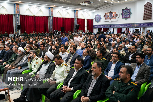 آئین تکریم و معارفه فرمانده سپاه فتح کهگیلویه و بویراحمد