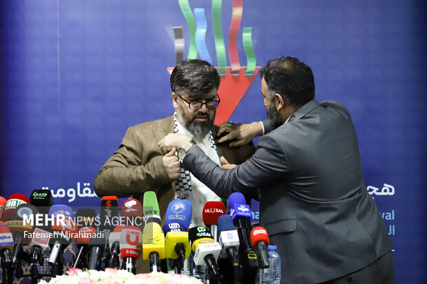 نشست خبری هجدهمین جشنواره بین‌المللی فیلم مقاومت