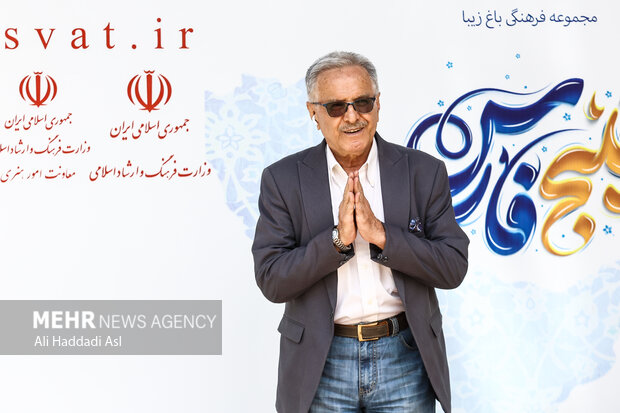 علی ژکان در آئین پاسداشت و تکریم هنرمندان پیشکسوت متولد اردیبهشت ماه