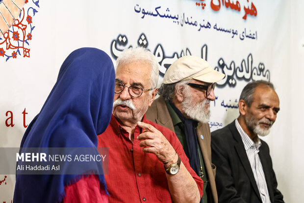 هادی مرزبان در آئین پاسداشت و تکریم هنرمندان پیشکسوت متولد اردیبهشت ماه