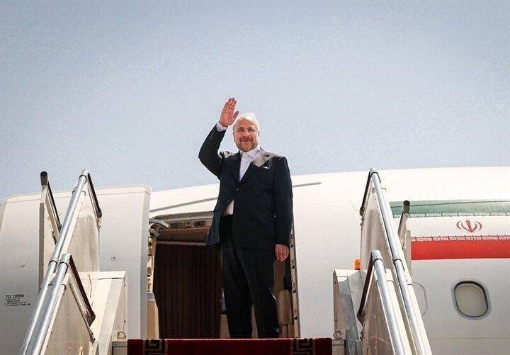 قالیباف تهران را به مقصد جاکارتا ترک کرد