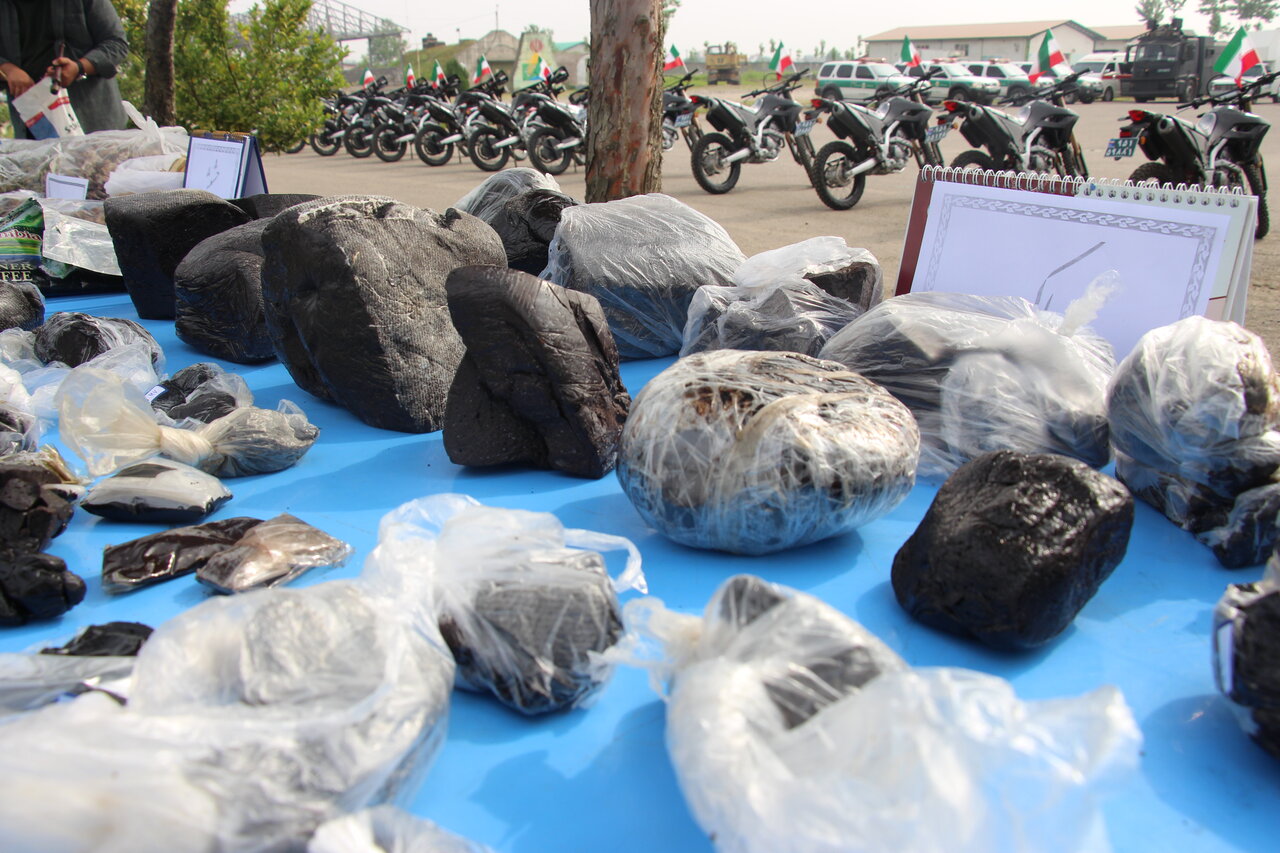 بیش از ۱۳۰۰ کیلوگرم انواع مواد مخدر در گیلان امحا شد