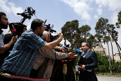 Sidelines of Wednesday’s cabinet meeting
