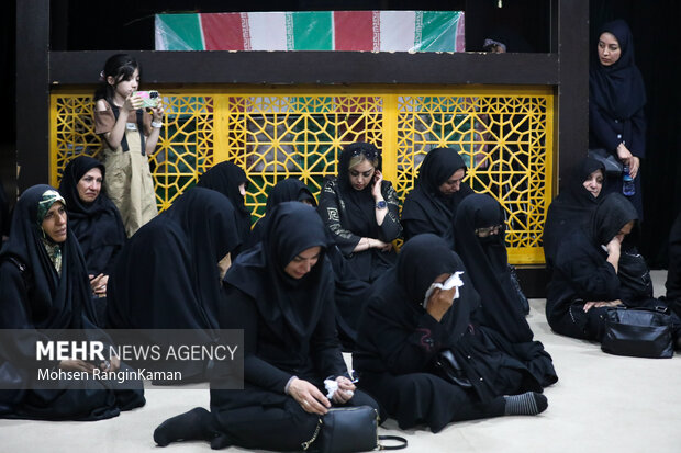 مراسم وداع با پیکر مطهر شهید تازه تفحص شده «داود علی ذکائی»