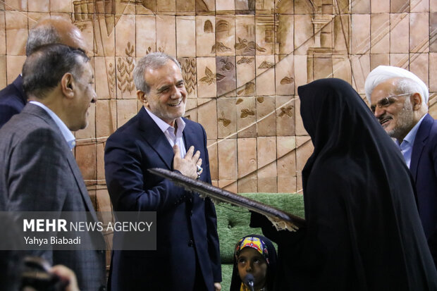 روز اول سفر رئیس‌جمهور به کرمانشاه