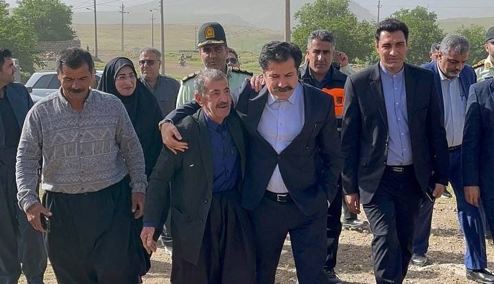 بازدید معاون رئیسجمهور از روستاهای روانسر