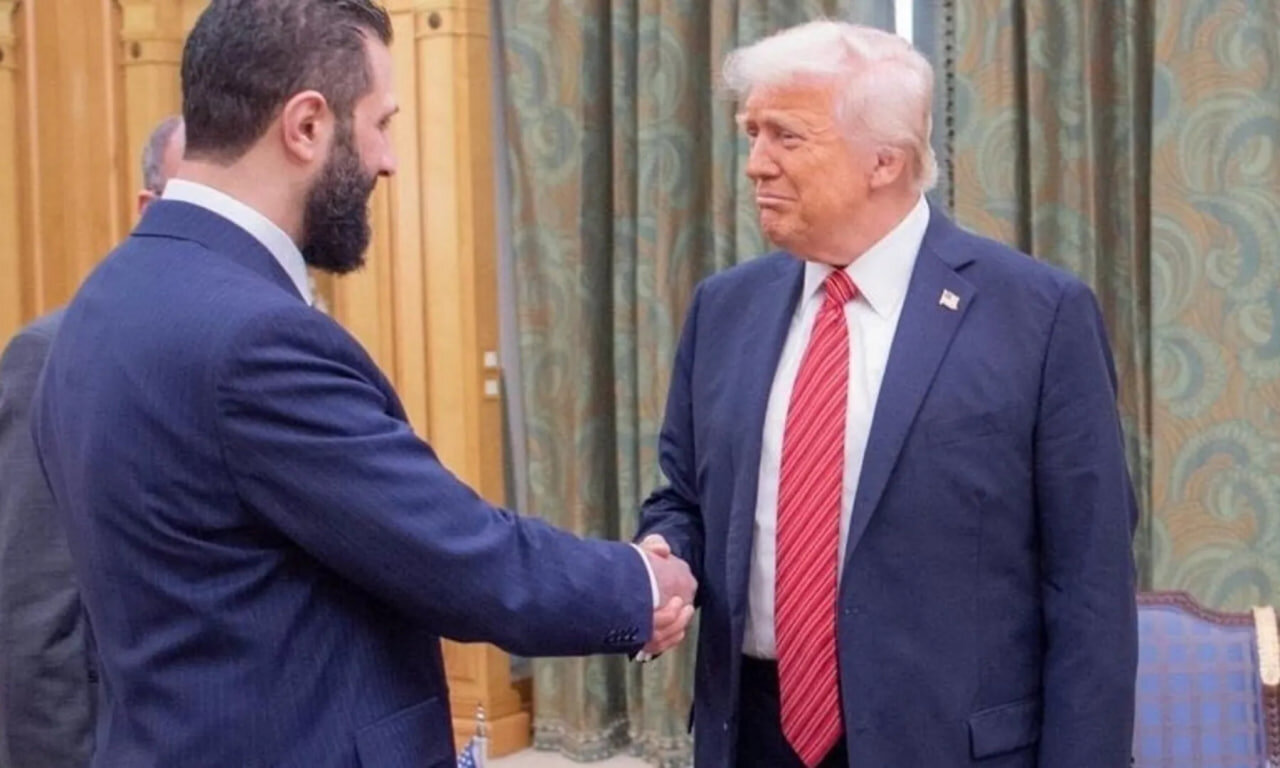 Trump meets Syria’s al-Sharaa in Riyadh