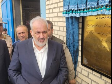 افتتاح شبکه جمع‌آوری و تصفیه‌خانه فاضلاب تازه‌آباد با حضور وزیر نیرو