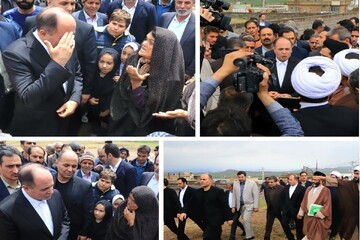بازدید وزیر جهاد کشاورزی از پروژه آبیاری نوین در سنقر و کلیایی