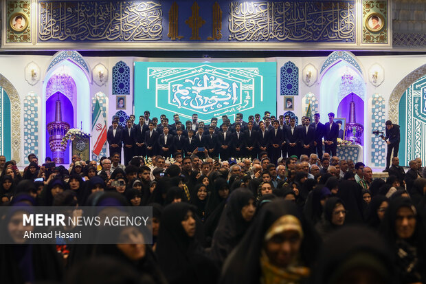 آئین قرآنی ابراهیم به مناسبت سالگرد شهید جمهور در مشهد