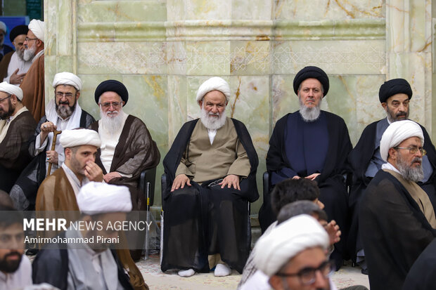 سالگرد آیت الله بهجت در مسجد اعظم قم
