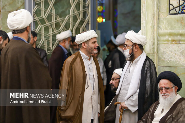 سالگرد آیت الله بهجت در مسجد اعظم قم