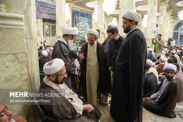 سالگرد آیت الله بهجت در مسجد اعظم قم