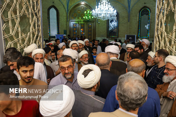 سالگرد آیت الله بهجت در مسجد اعظم قم